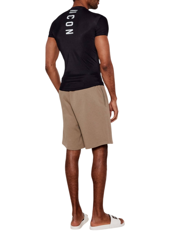 mc round neck, icon - 73%pa 27%ea D9M215830 BLACK DSQUARED2 