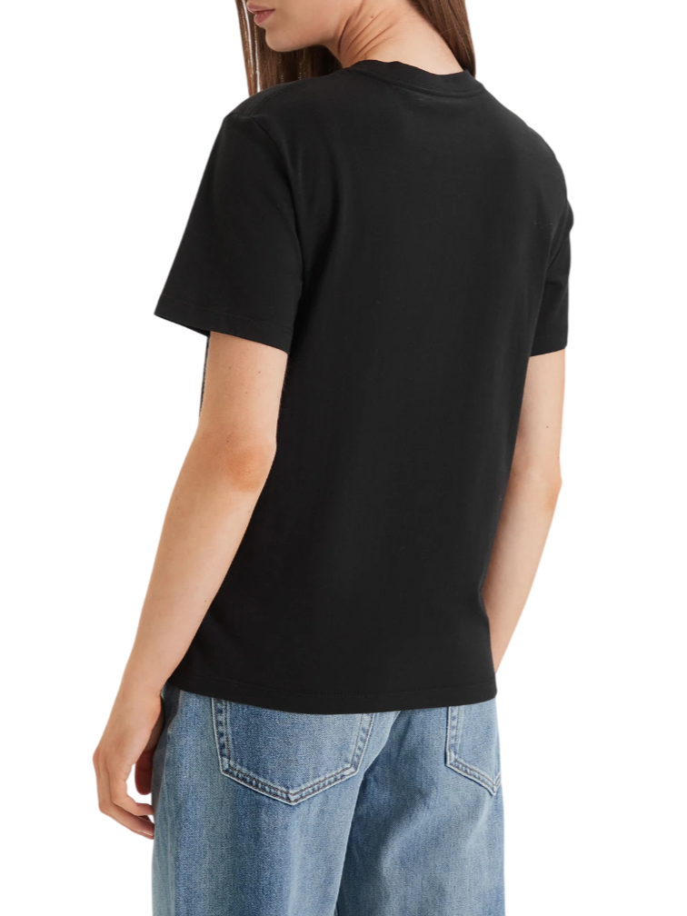 Calvin Klein JeansT-shirt manica corta donna stampa logo nero LV047F819G UB1 Calvin Klein Jeans 