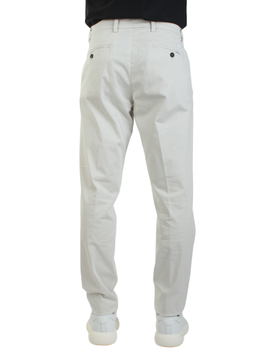Manuel Ritz pantaloni chino slim fit ecrù 3832P1418TC-253291 02 MANUEL RITZ 