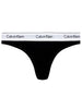 Calvin Klein Underwear Perizoma con fascia logata nero