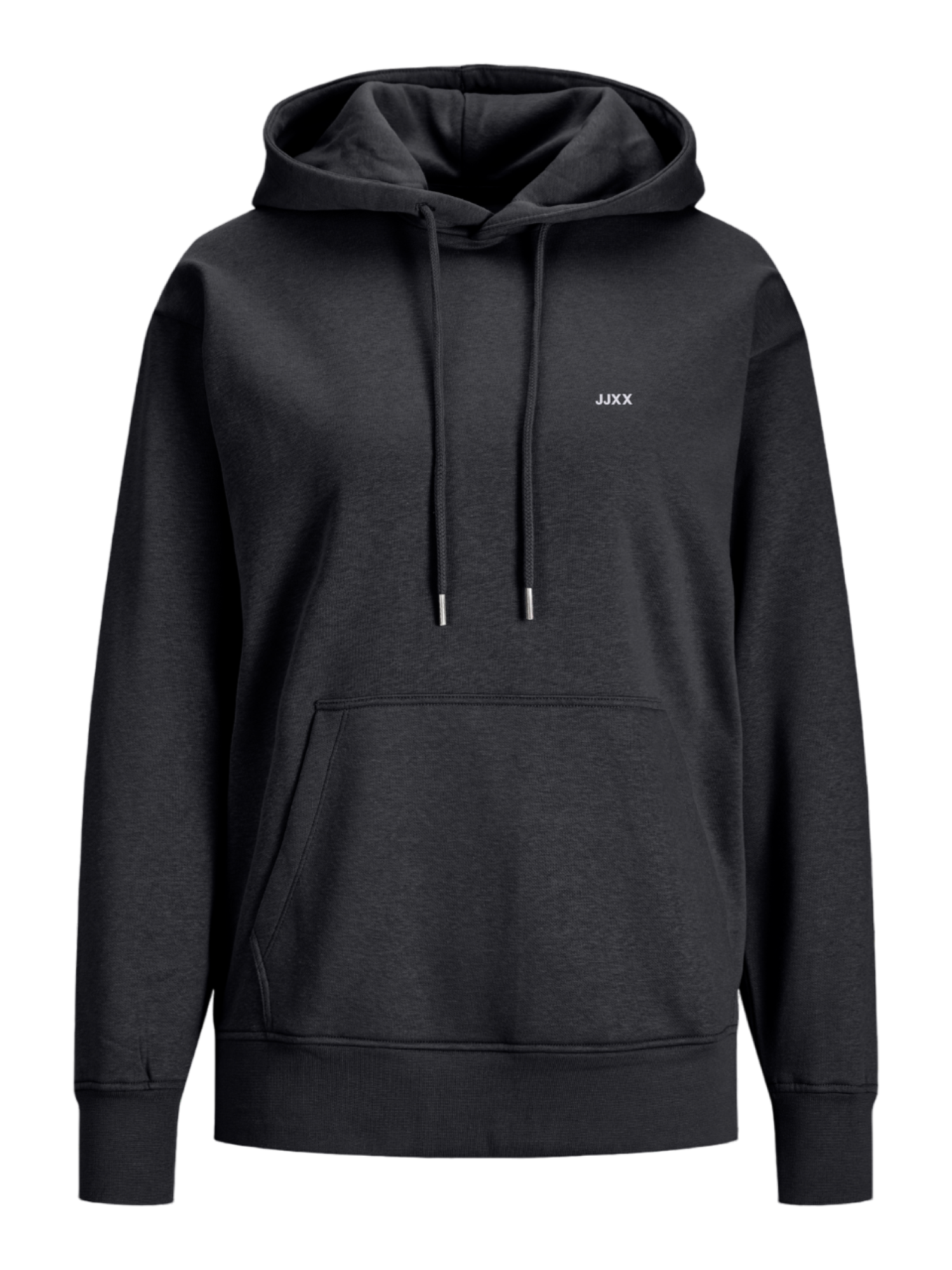 Jjxx felpa donna con cappuccio Jxabbie nero 12223961 BLACK-WHITE JJXX LOGO JJXX 