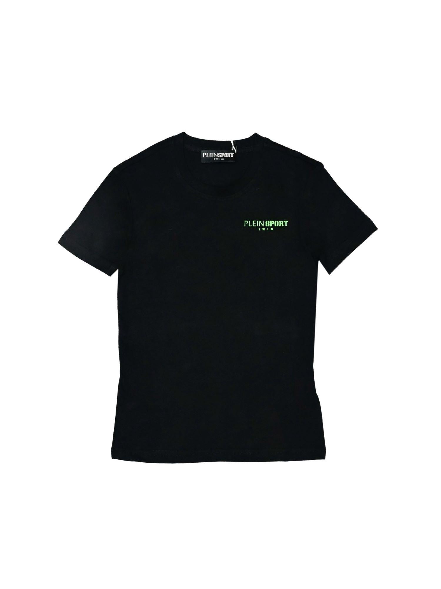 Philipp Plein Sport T-shirt manica corta in jersey nero PS25KBTS03 0205 PHILIPP PLEIN SPORT 