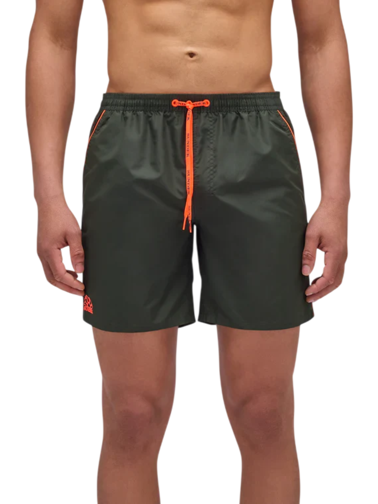 Sundek boxer mare uomo in nylon verde fango M420BDTA100 55102 SUNDEK 