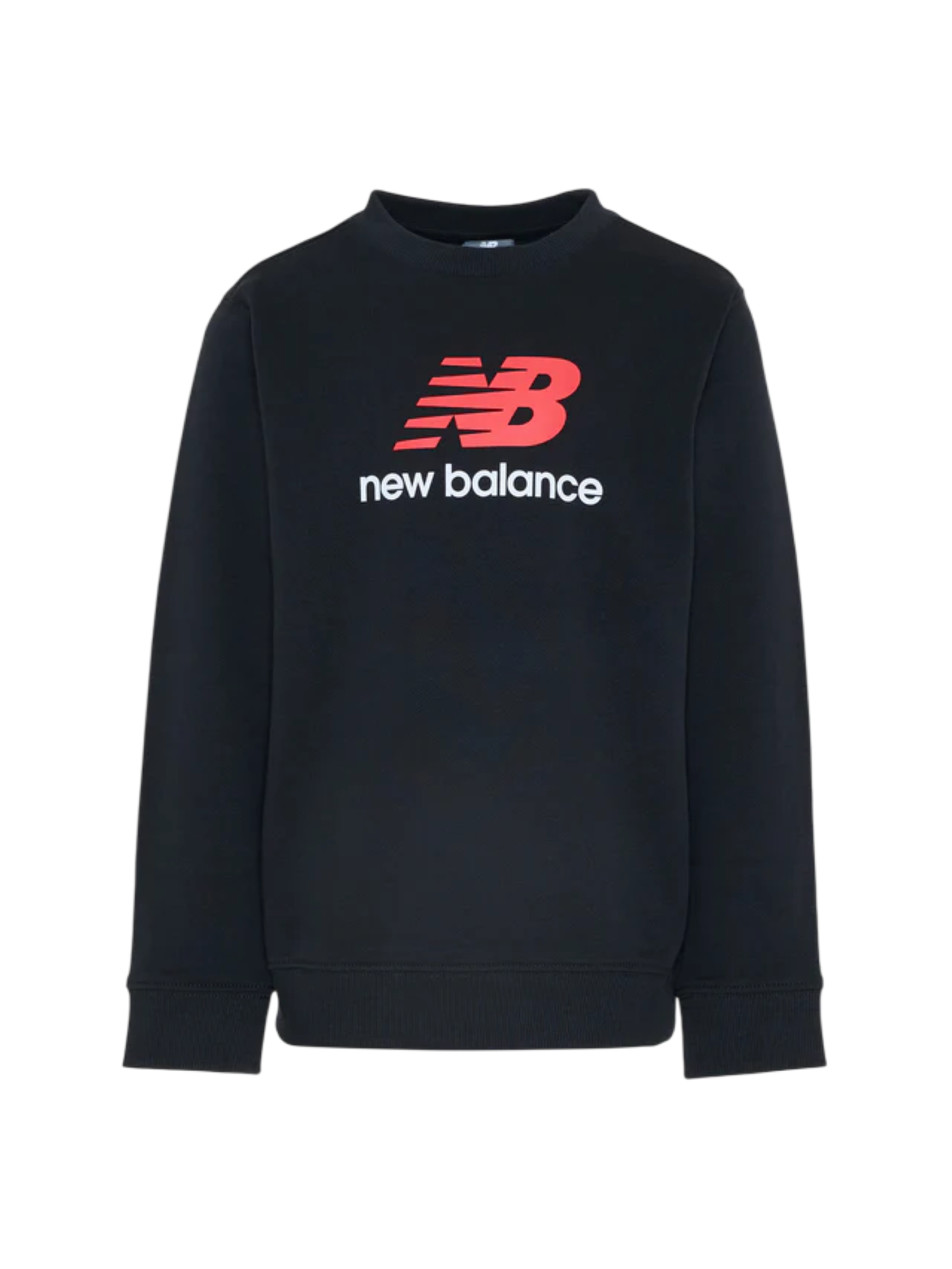 New Balance felpa bambino stampa logo nero LAKB0269 BK NEW BALANCE 