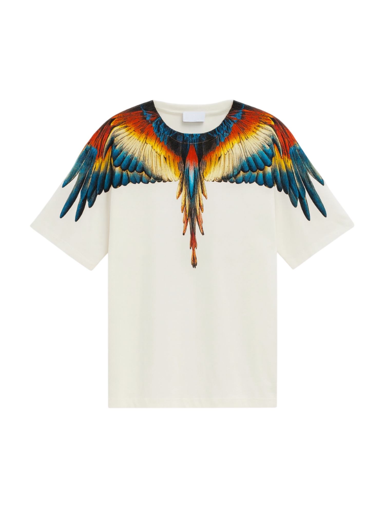 County of Milan T-shirt uomo con stampa iconica panna CAMATH023 013 COUNTY OF MILAN 