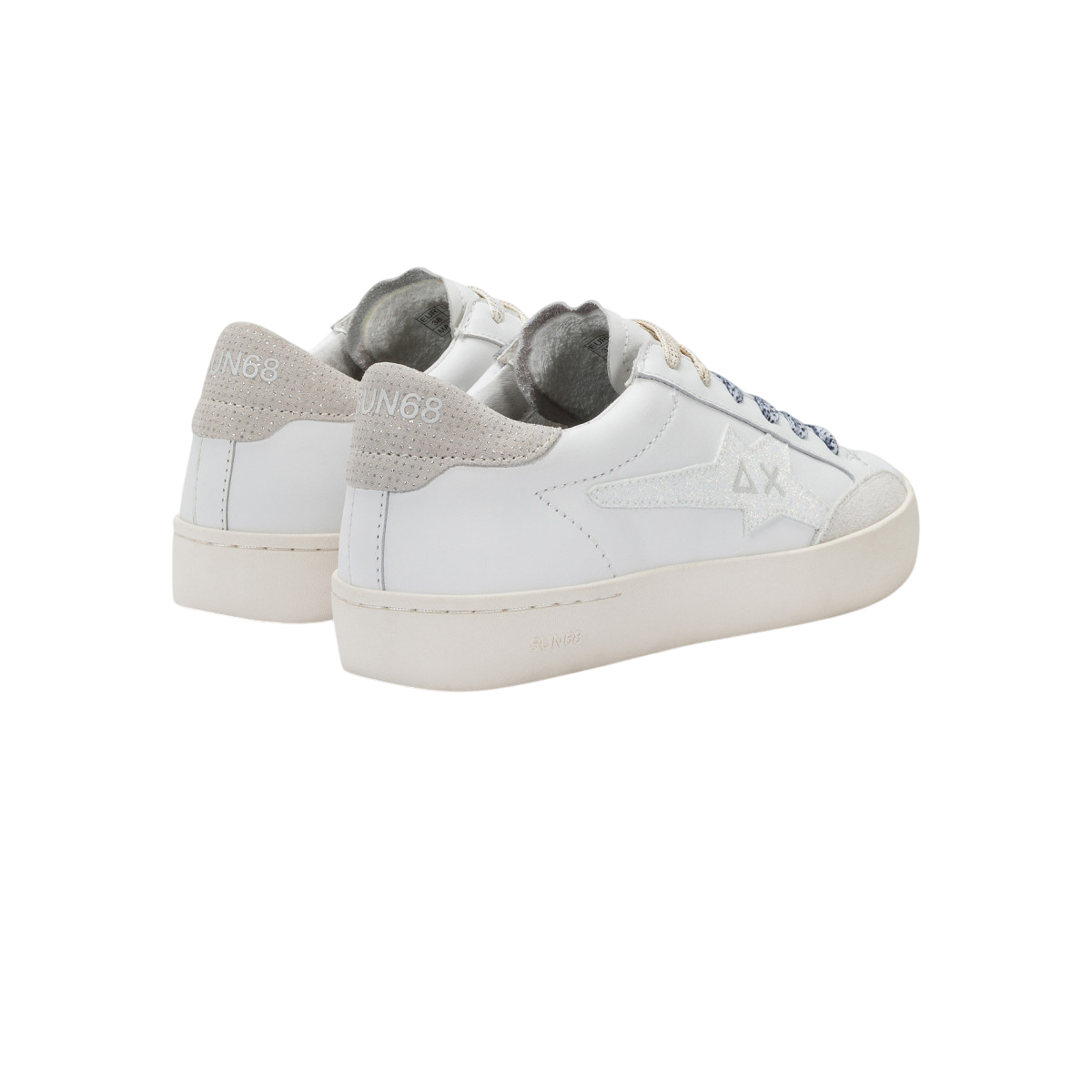 Sun68 sneakers Katy in pelle bianco Z35225 BIANCO SUN68 