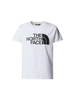 The North Face T-shirt bambino con logo bianco