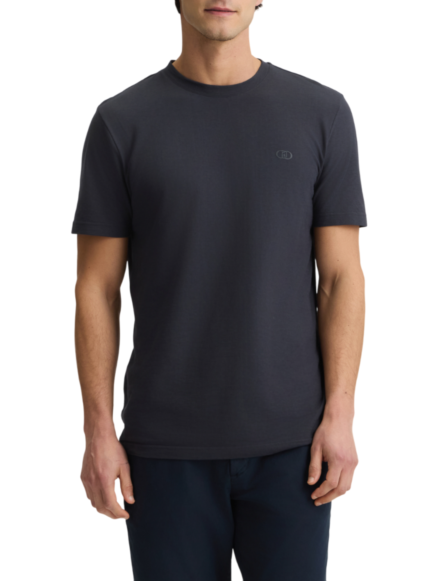 Liu Jo T-shirt manica corta basic in cotone blu QA5171J4800 94013 LIU JO 