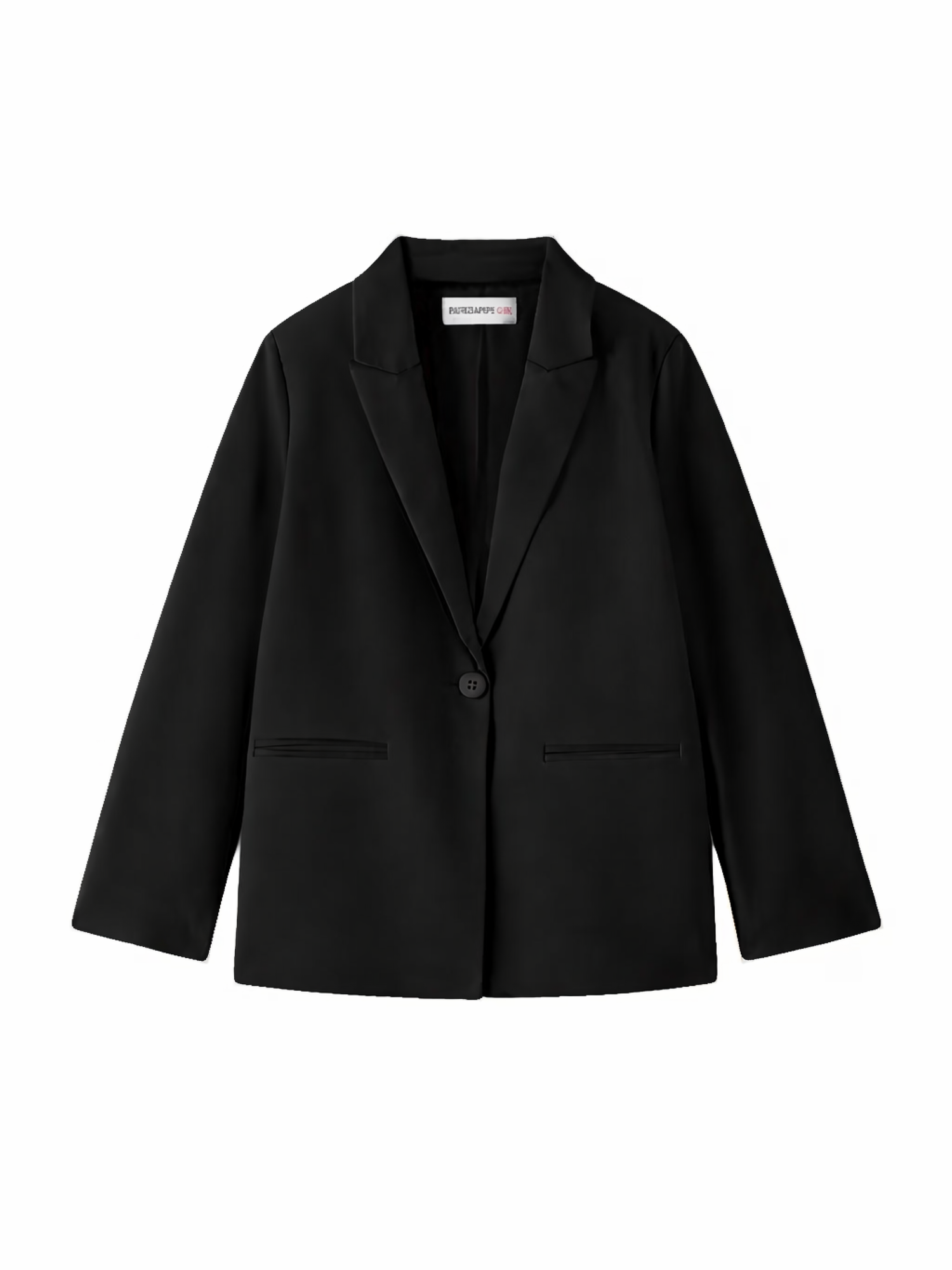 Patrizia Pepe giacca blazer bambina in tessuto crepe nero 7S1268-A555 K103 PATRIZIA PEPE 