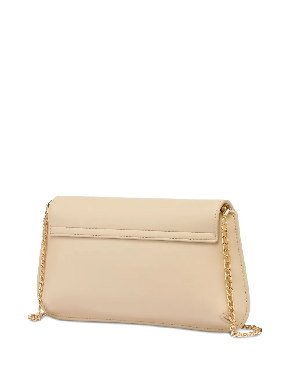 Love Moschino pochette in ecopelle con tracolla placca logo beige JC4266PP0M-KG0 104 MOSCHINO LOVE 