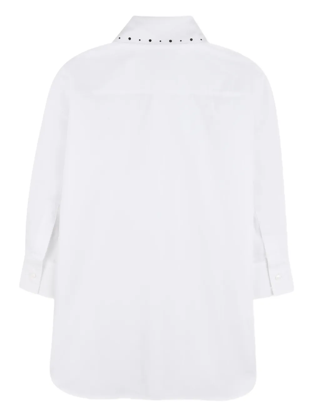 Karl Lagerfeld Jeans abito chemisier con strass bianco Z31141 BIANCO KARL LAGERFELD KIDS 