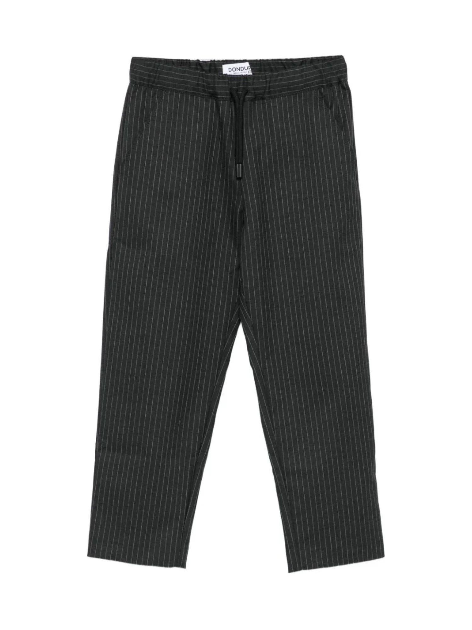 Dondup pantaloni gessati bambino grigio DMPA1430TV082 D069 DONDUP 