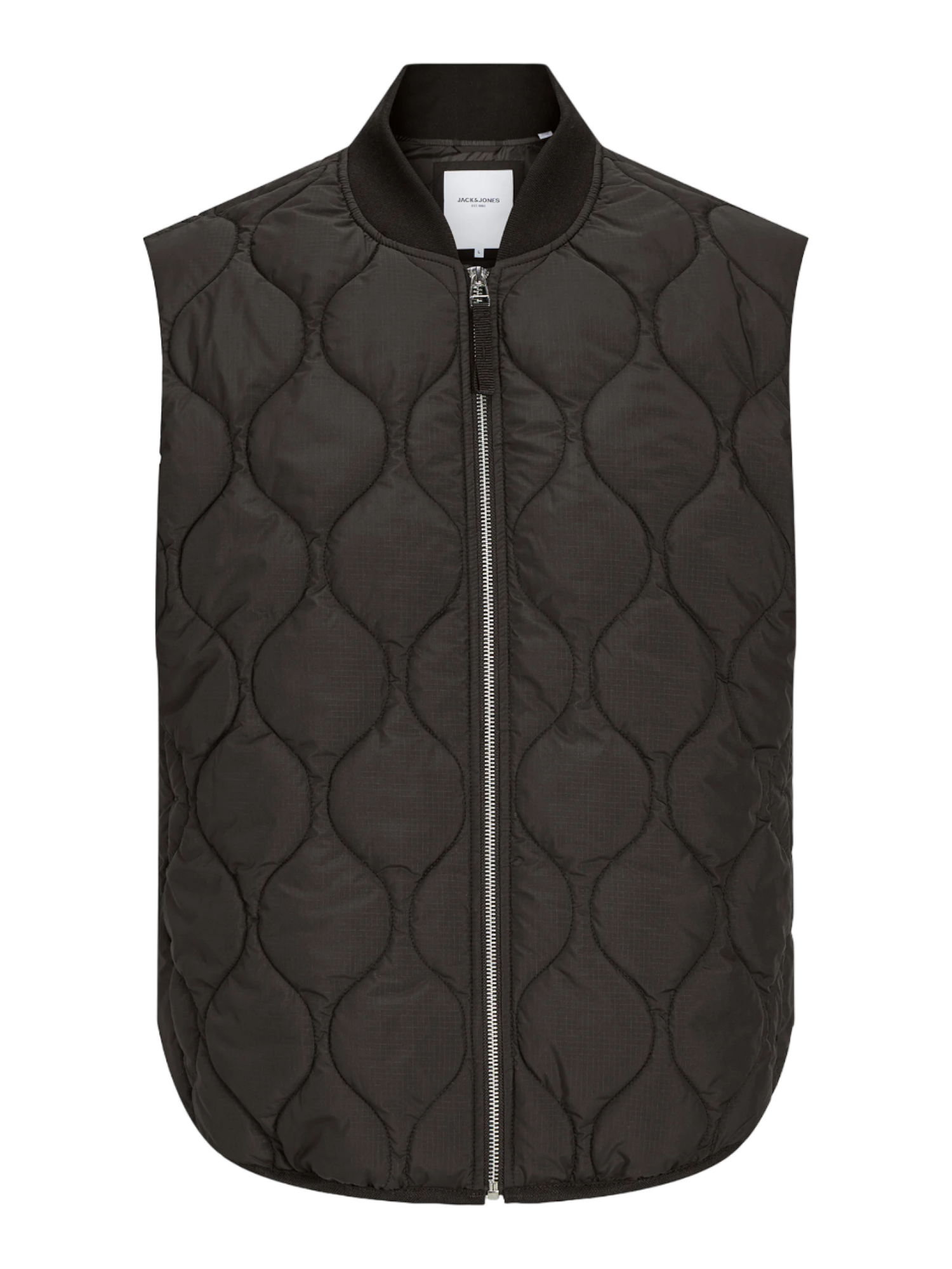 Jack&jones gilet imbottito koda nero