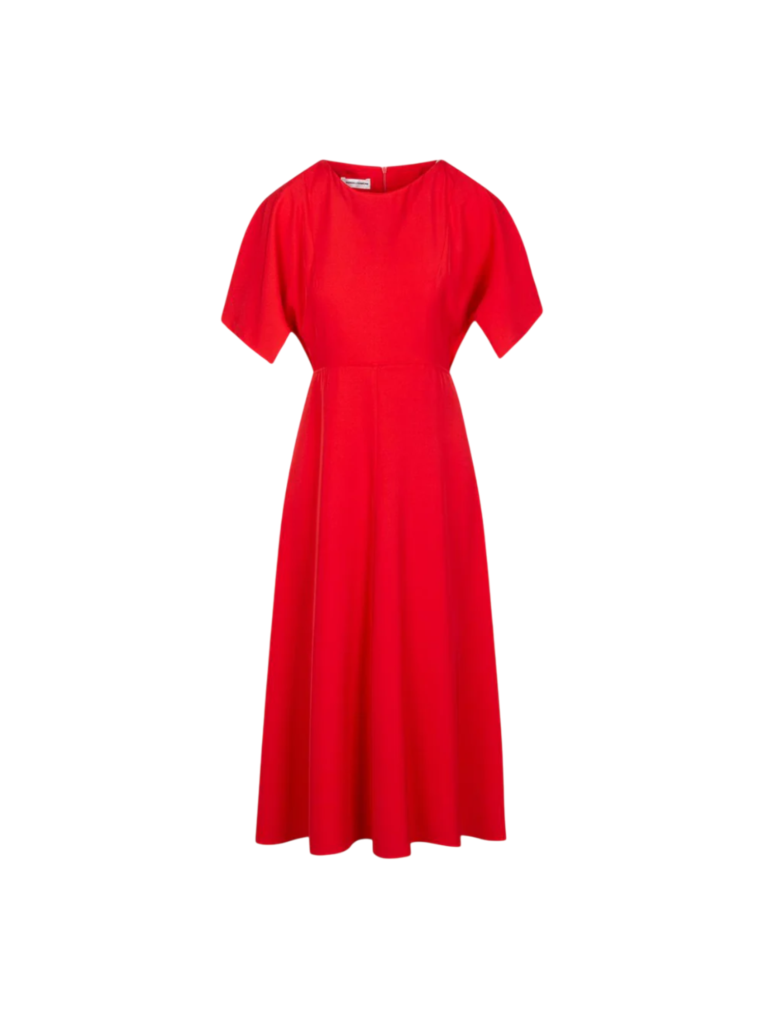 Sandro Ferrone abito midi manica corta rosso S23XBEBRANCALEONE ROSSO Sandro FERRONE 
